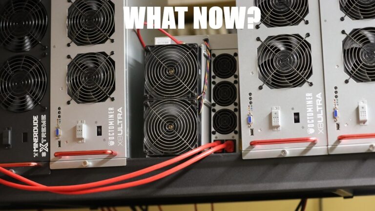 Mining is in a unprofitable state right now.