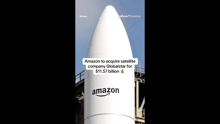 Amazon to acquire satellite company Globalstar for $11.57 billion. 💰