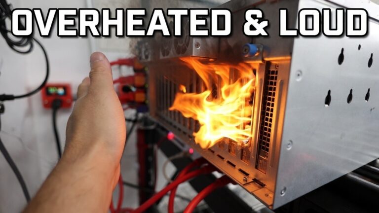 My “Ai” GPU Server Overheated the Moment It Got Rented…